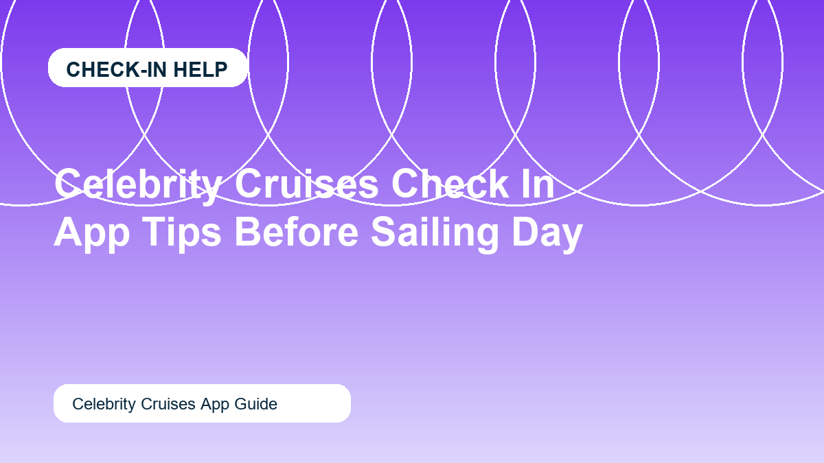 Check-In Help