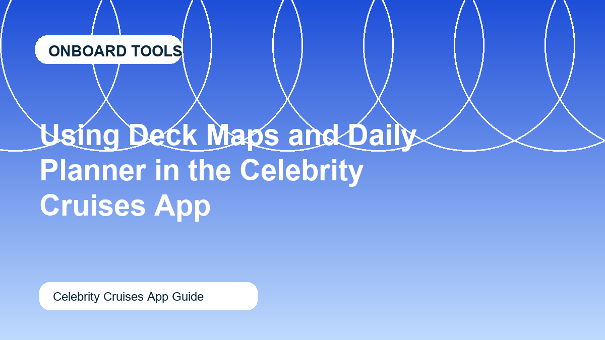 Onboard Tools